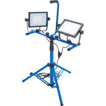 Projecteur de travail double SMD-LED | avec pied | 2 x 70 W