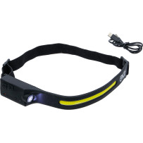 Lampe frontale COB LED | avec capteur de mouvement