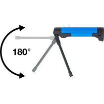 Baladeuse pliable à accu | COB-LED | 4 W