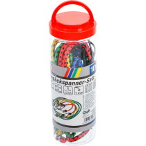 Jeu de tendeurs de bagages | 300 - 800 mm | 10 pièces