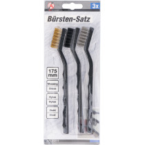 Jeu de brosses | 175 mm | 3 pièces