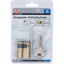 Cylindre de serrure de porte de garage | 40 mm