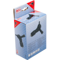 Mandrin d'angle avec mandrin autoserrant | pour Ø 0,8 - 10 mm