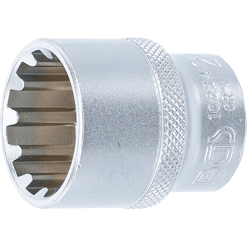 Douille pour clé, Gear Lock | 12,5 mm (1/2") | 24 mm