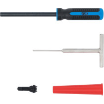 Ensemble d'outils rétractables à valve de pneu | 4 pièces