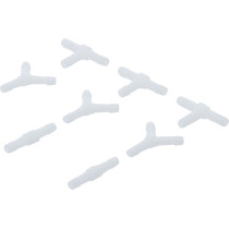 Assortiments de connecteurs de tuyau | résiste aux carburants | 3 mm | 8 pièces