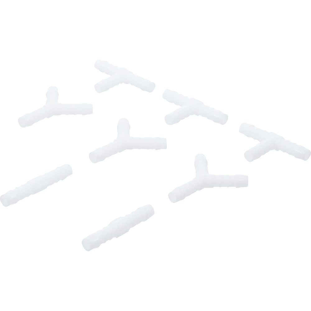 Assortiments de connecteurs de tuyau | résiste aux carburants | 8 mm | 8 pièces