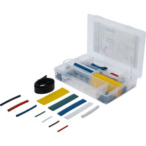 Assortiment de gaines thermorétractables | couleurs | 171 pièces