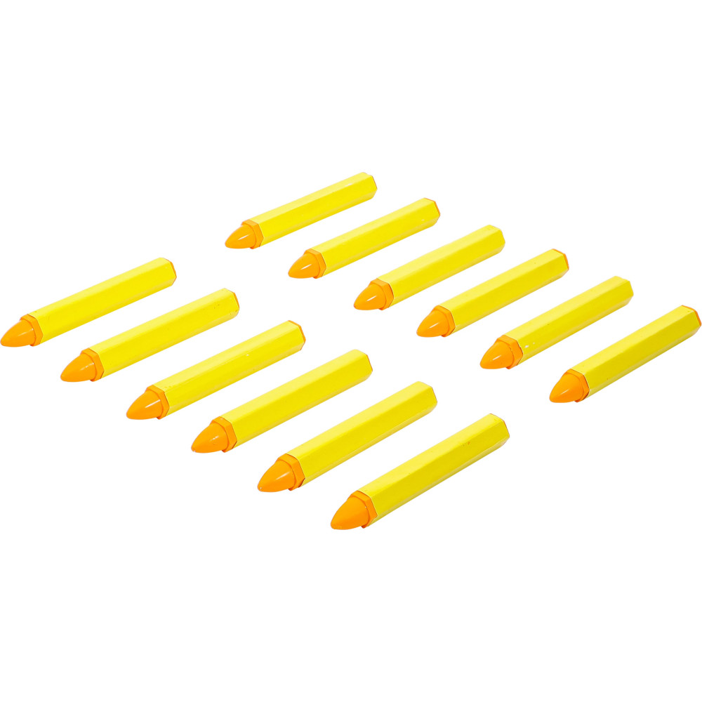 Marqueurs gras | jaunes | 12 pièces