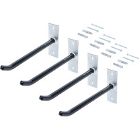 Jeu de crochets muraux pour jantes | 250 mm | 4 pcs.