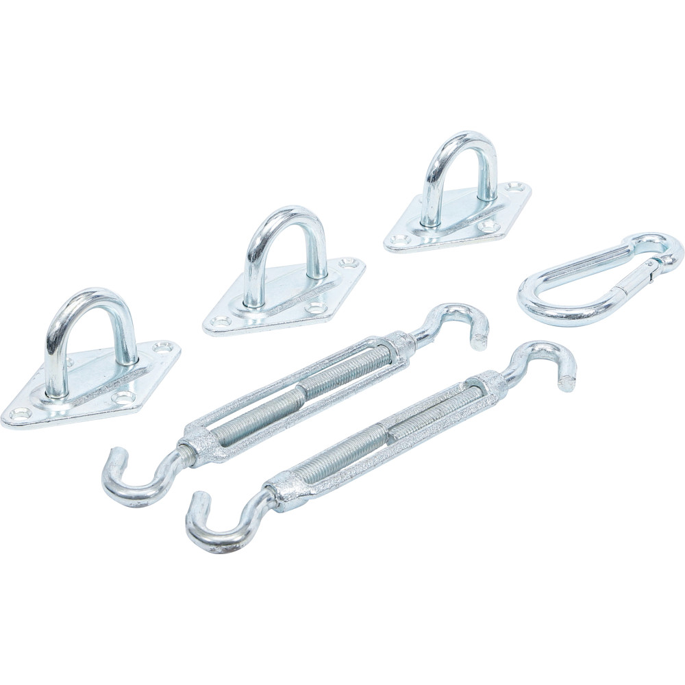Jeu de montage de voiles d’ombrage | 6 pcs.
