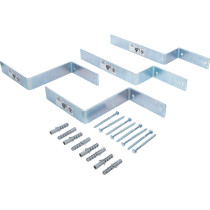 Jeu de crochets muraux | pour jeu de table de pique-nique | 4 pcs.