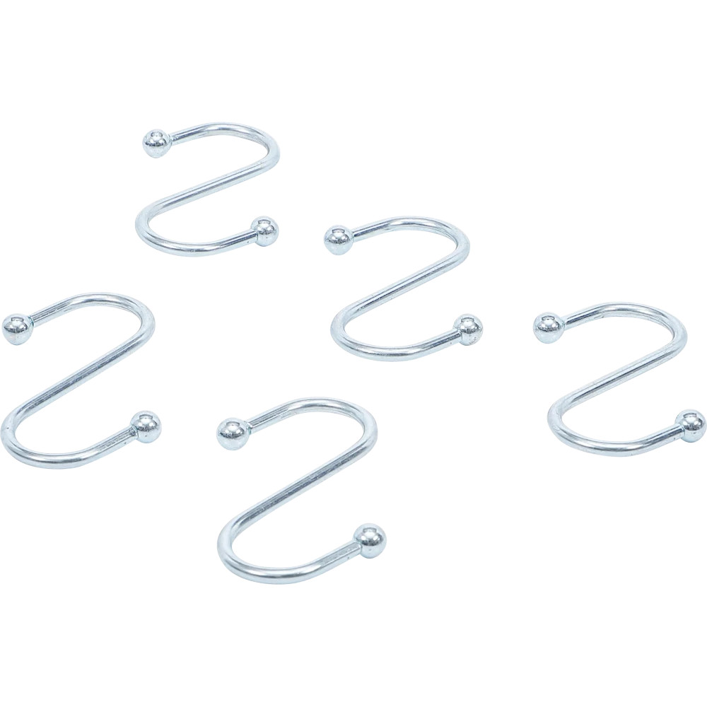 Jeu de crochets en S | 75 mm | 5 pcs.