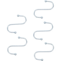 Jeu de crochets en S | 75 mm | 5 pcs.