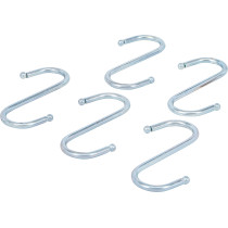 Jeu de crochets en S | 100 mm | 5 pcs.
