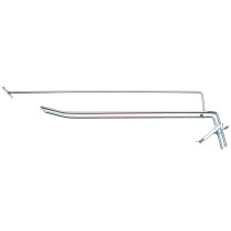 Crochets doubles | 300 x 4,8 mm | avec bras de support et goupille transversale