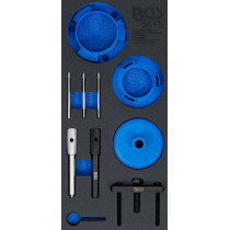 Insert de servante d'atelier 1/3 : Coffret de calage | pour Jaguar, Land Rover, Ford, Citroën 2.0, 2.2, 2.4, 3.2 diesel