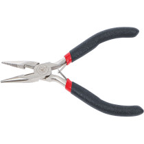 Pince à becs fins pour électronique | droite | avec ressort | 120 mm
