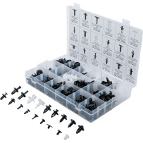 Assortiment de clips de fixation automobiles pour Mazda | GM, Chrylser & Nissan, 415 pièces