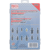 Assortiment de clips de fixation automobiles pour VW, Audi, Volvo, Chrysler, Ford & Mercedes-Benz | 350 pièces