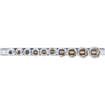 Jeu de Douilles, six pans | 12,5 mm (1/2") | en pouce | 10 pièces