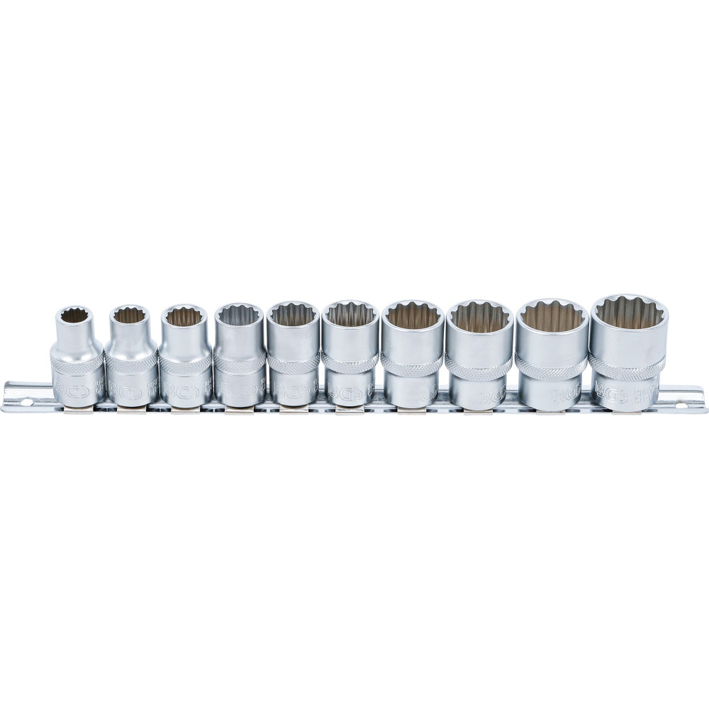 Jeu de Douilles, douze pans | 12,5 mm (1/2") | en pouce | 10 pièces