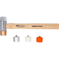 Maillet avec tête interchangeable | manche Hickory | Ø 35 mm