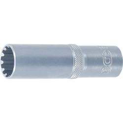 Douille pour clé, Gear Lock, longue | 12,5 mm (1/2") | 16 mm