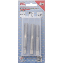 Jeu de tarauds | pré-taraud et filière | HSS-G | M14 x 2,0 | 3 pièces