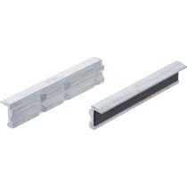 Mors de protection pour étau | aluminium | largeur 150 mm | 2 pièces