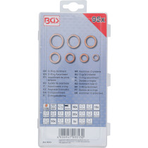 Assortiment de joints toriques | cuivre | Ø 6 - 20 mm | 95 pièces