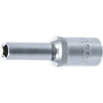 Douille pour clé, six pans, longue | 12,5 mm (1/2") | 8 mm