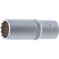 Douille pour clé, douze pans, longue | 12,5 mm (1/2") | 20 mm