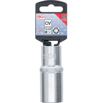 Douille pour clé, Super Lock, longue | 12,5 mm (1/2") | 24 mm