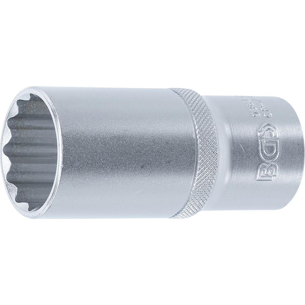Douille pour clé, douze pans, longue | 12,5 mm (1/2") | 27 mm