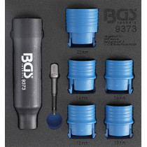 Insert de servante d'atelier 1/6 : Jeu de brosses de nettoyage pour goujons et boulons d’écrous de roues