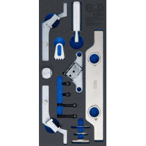 Insert de servante d'atelier 1/3 : Coffret de calage | pour Opel, Saab, Chevrolet 2.0l / 2.4l