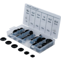 Assortiment de bouchons en matière plastique | 58 pièces