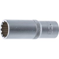 Douille pour clé, Gear Lock, longue | 12,5 mm (1/2") | 18 mm