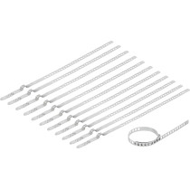 Jeu de brides à collier à essieu | 9 mm | 12 pièces