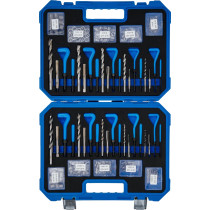 Kit de réparation de filets | métriques / pouces | M5 - M12, 1/4" - 1/2" | 320 pièces