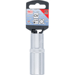 Douille pour clé, Gear Lock, longue | 12,5 mm (1/2") | 19 mm