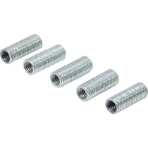 Douilles de réparation de filetages | filetages intérieurs M6 x 1,0 mm / extérieurs M8 x 1,0 mm | 5 pièces