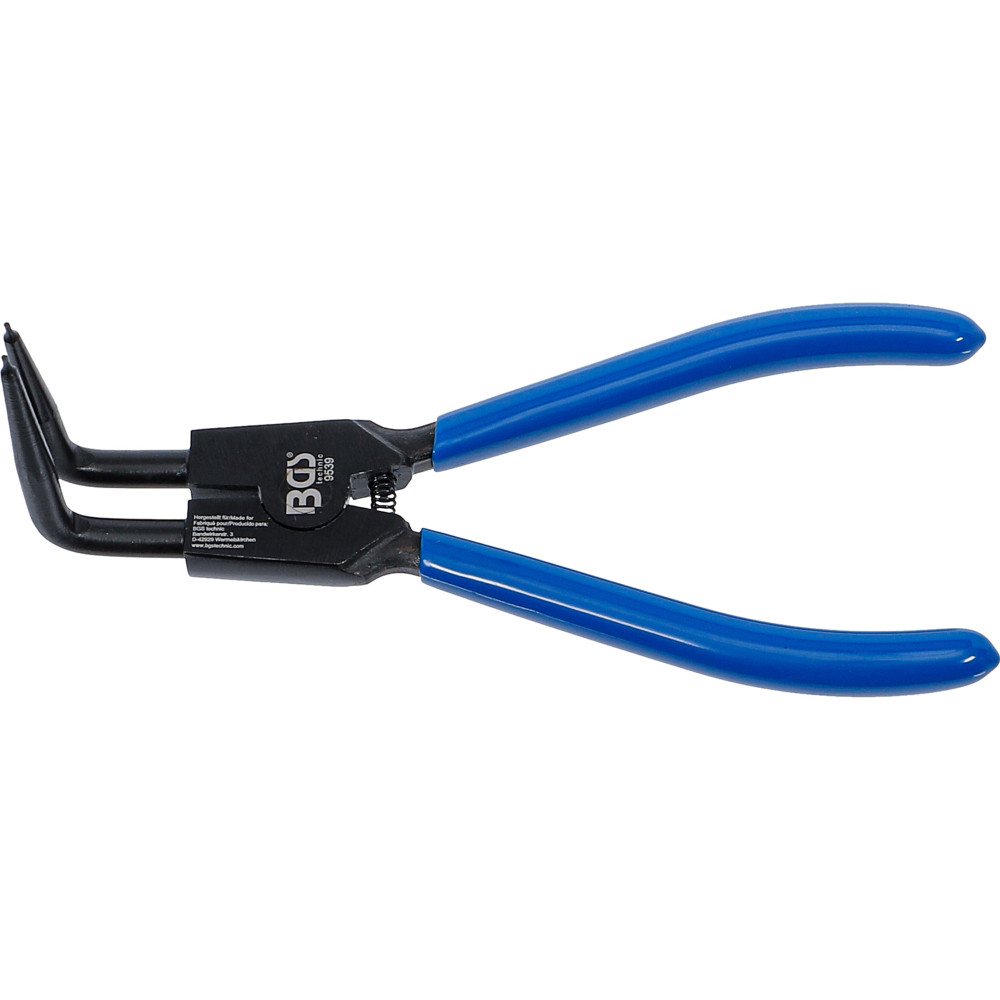 Pince pour circlips | 90° | pour circlips extérieurs | 165 mm