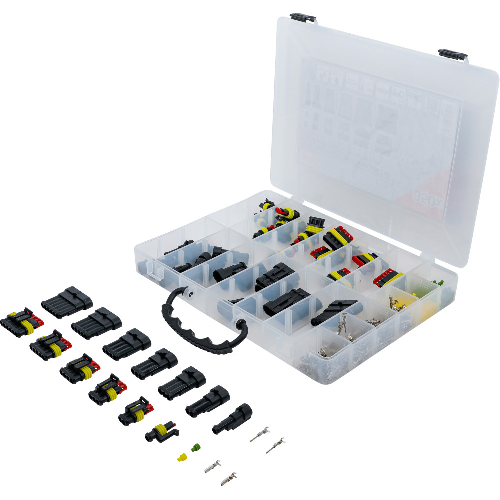 Assortiment de connecteurs | 350 pièces