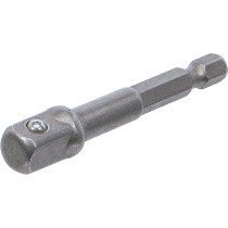 Adaptateur pour perceuses | empreinte six pans mâle 6,3 mm (1/4") sur carré mâle 10 mm (3/8")