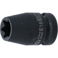 Douille à choc, profil E | 12,5 mm (1/2") | E16