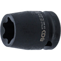 Douille à choc, profil E | 12,5 mm (1/2") | E22