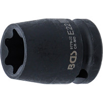 Douille à choc, profil E | 12,5 mm (1/2") | E22