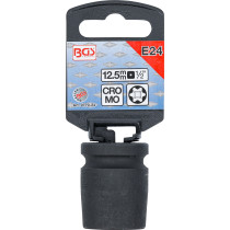Douille à choc, profil E | 12,5 mm (1/2") | E24